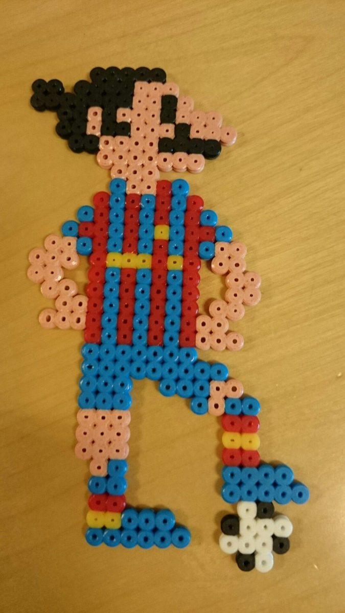 Ronaldo z koralików